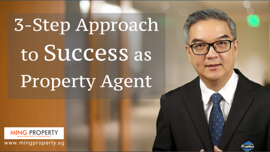 3-step approach to success - facebook, ming property, propnex, png