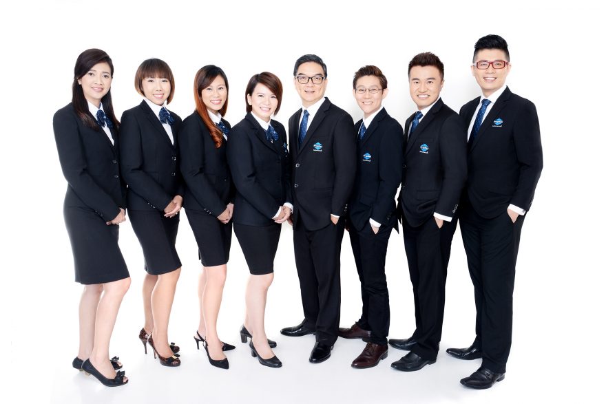 ming property team photo standing