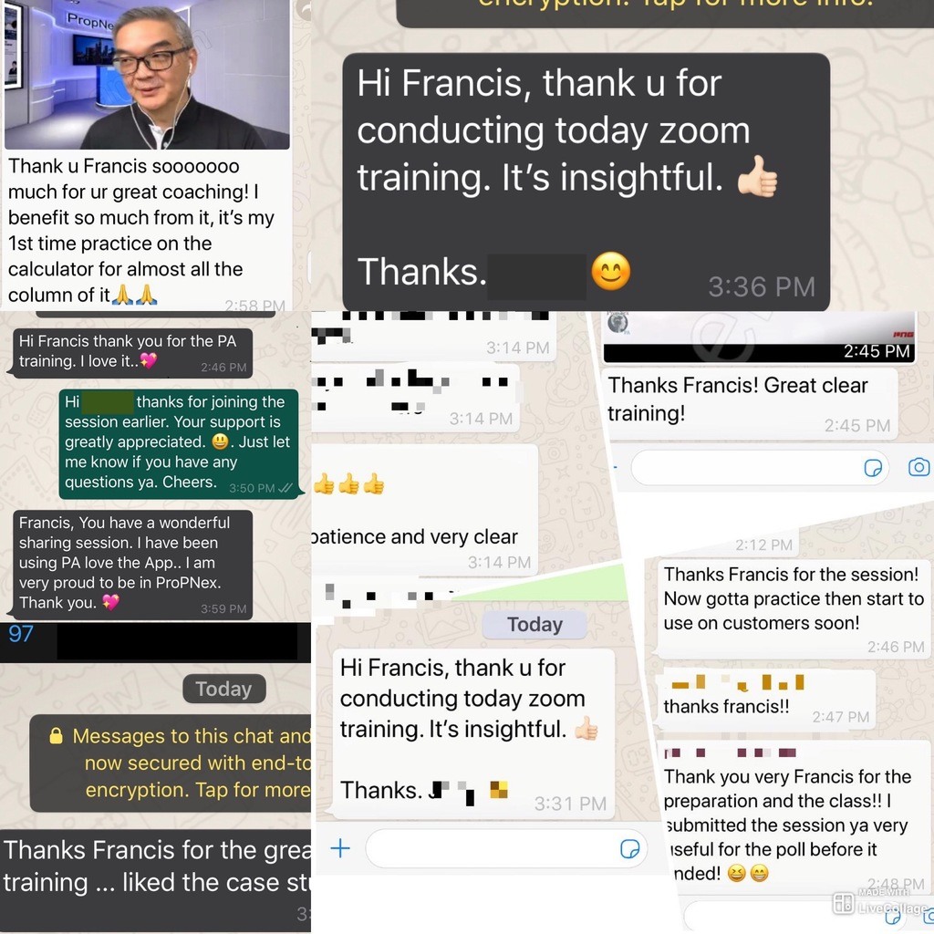 PA App Testimonial Collage