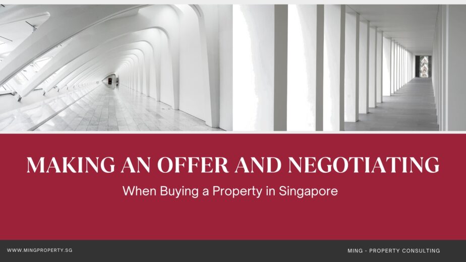 making an offer and negotiating when buying property