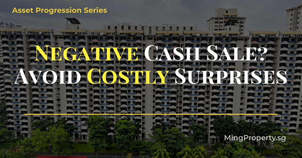 A reminder to calculate sale proceeds to avoid negative cash sale situation