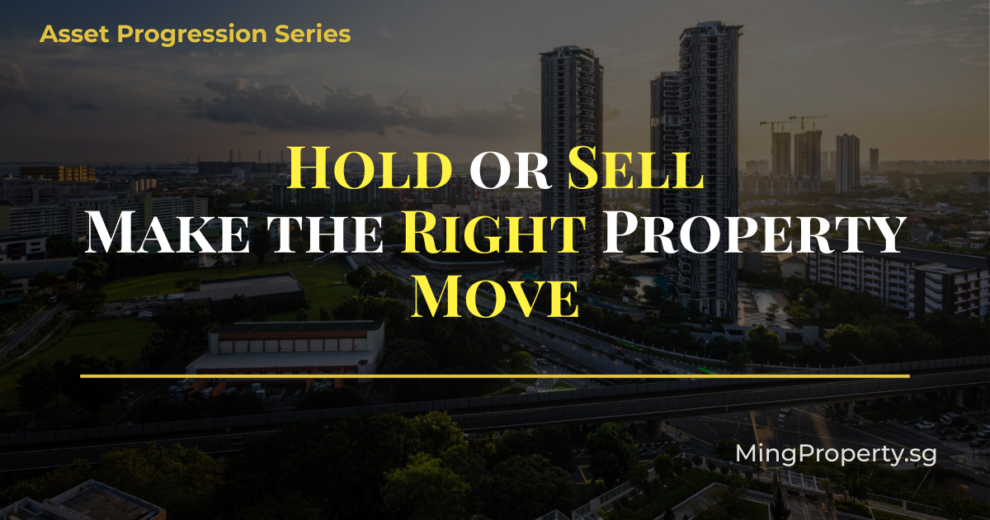 Homeowners deciding whether to hold or sell property investment