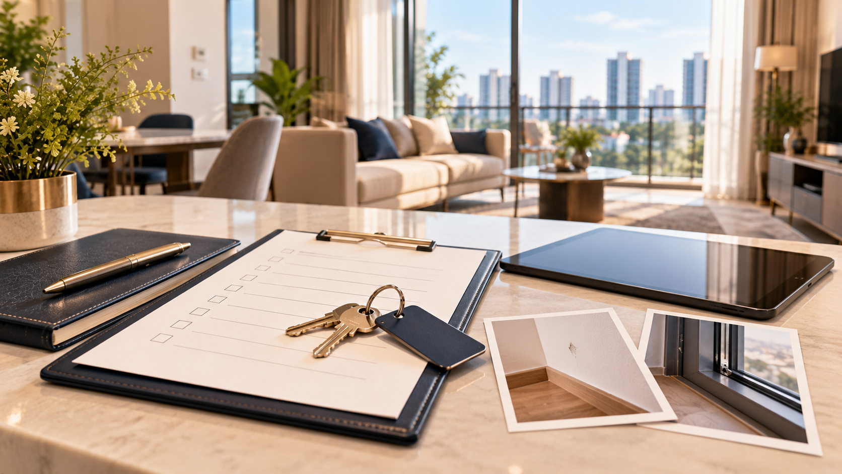 Handover checklist on lease expiry