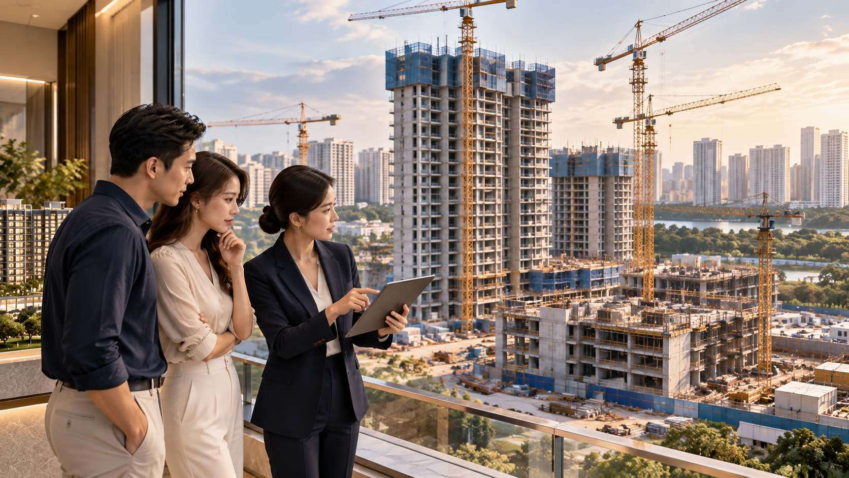 Singapore new launch condominium under construction illustrating progressive payment stages